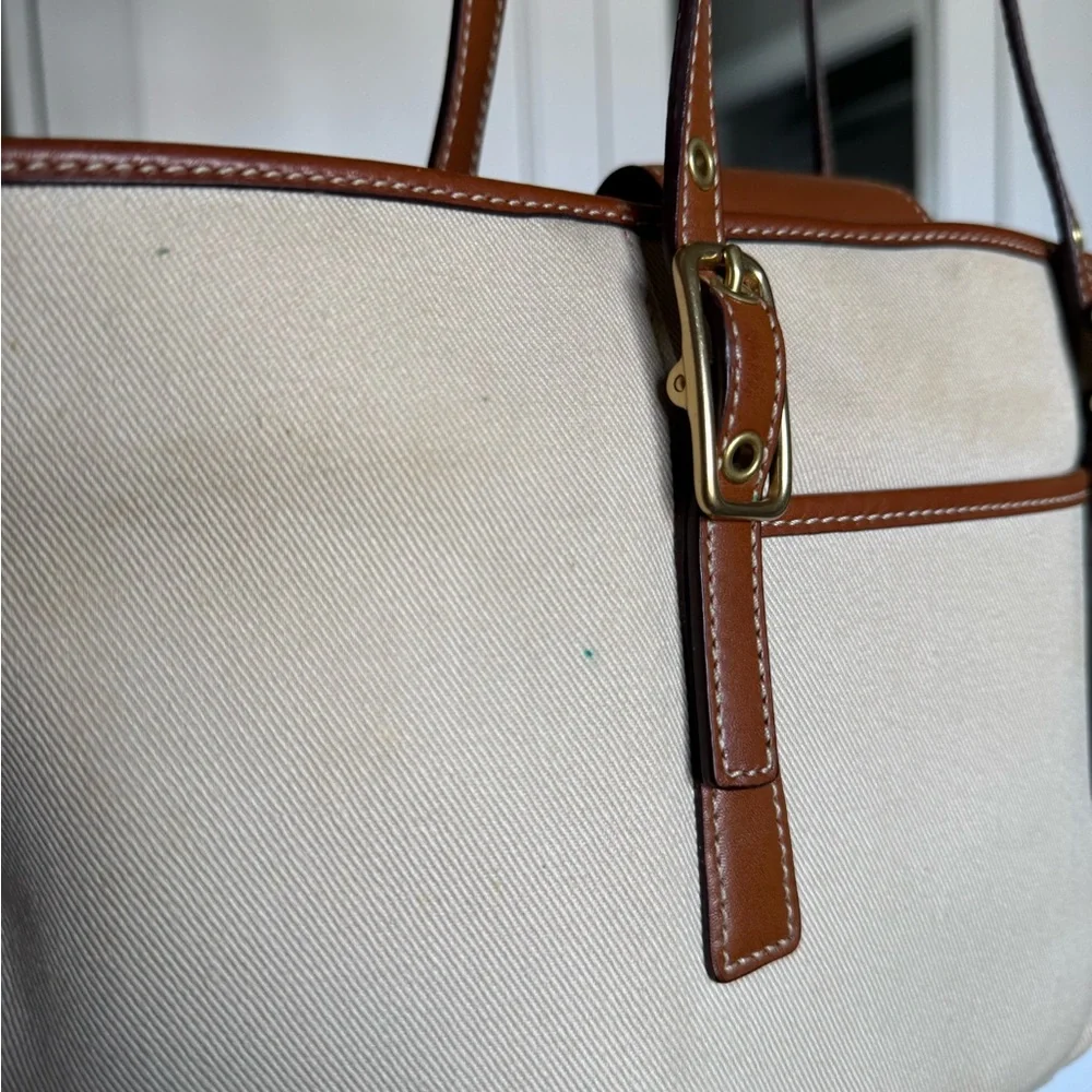 Vintage Coach Legacy West Twill Shoulder Tote Bag 9869 - Picture 6 of 10